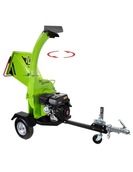 Biotrituratore a scoppio Zipper zi-haek1500 9000w taglio 120mm