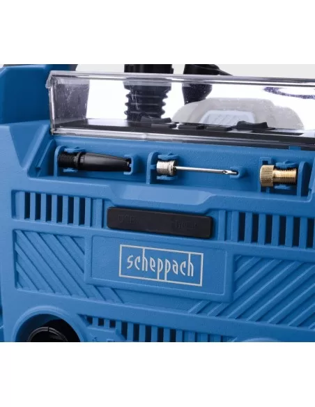 2 - Compressore compatto mobile 10.3 bar ixes Scheppach air force 6