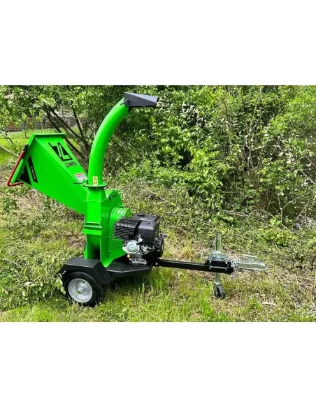 9 - Biotrituratore a scoppio Zipper zi-haek1500 9000w taglio 120mm