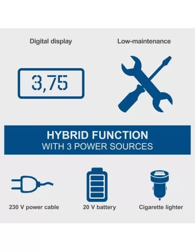 8 - Compressore compatto mobile 10.3 bar ixes Scheppach air force 6