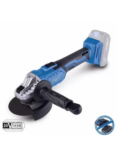 Smerigliatrice angolare 20V senza batteria ixes Scheppach c-ag125-x