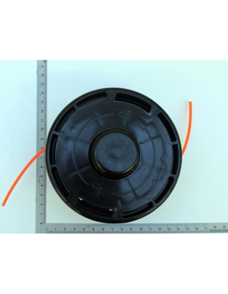 Testina per decespugliatore M10x1,25 batti e vai Scheppach
