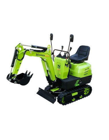 Mini escavatore Zipper zi-mbgs600 compatto 5q con accessori