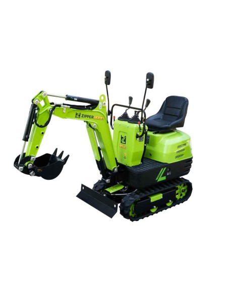 Mini escavatore Zipper zi-mbgs600 compatto 5q con accessori