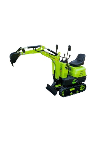 Mini escavatore Zipper zi-mbgs600 compatto 5q con accessori