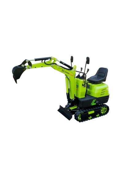 Mini escavatore Zipper zi-mbgs600 compatto 5q con accessori