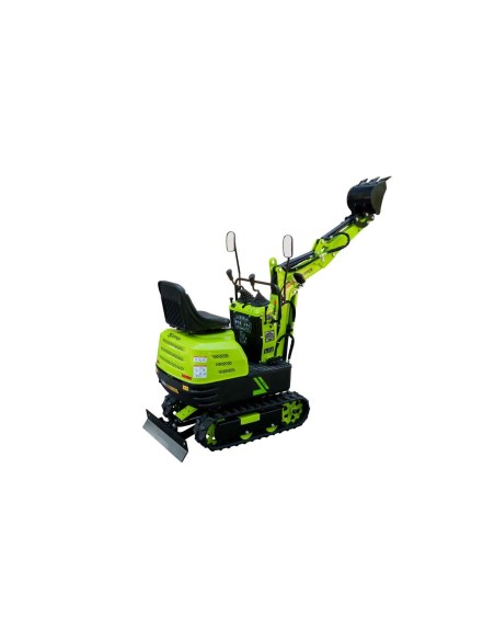 Mini escavatore Zipper zi-mbgs600 compatto 5q con accessori