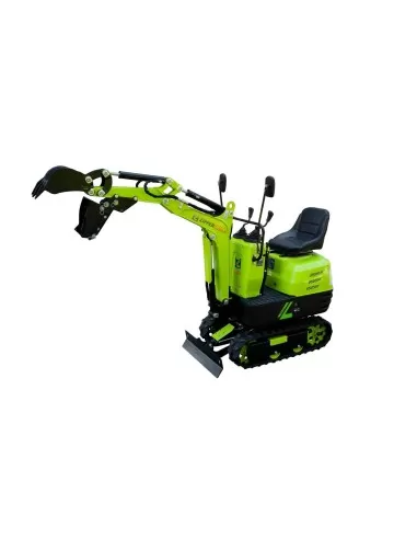 8 - Mini escavatore Zipper zi-mbgs600 compatto 5q con accessori