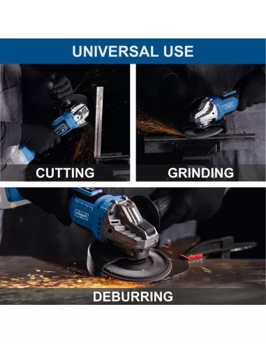 Smerigliatrice angolare brushless 20v senza batteria ixes Scheppach bc-ag125-x