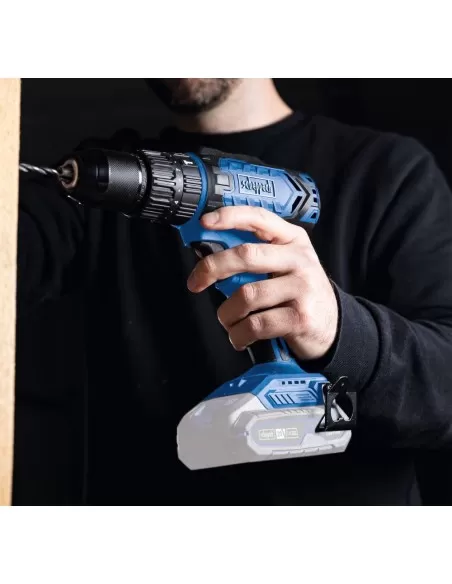 3 - Trapano a percussione 20v senza batteria ixes Scheppach c-cd45-x