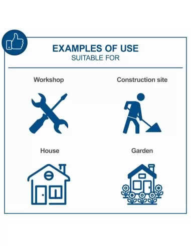 9 - Trapano a percussione 20v senza batteria ixes Scheppach c-cd45-x