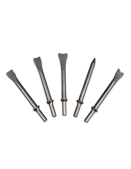 Kit martello scalpellatore con 5 scalpelli pneumatico ad aria GOODYEAR gy09atk