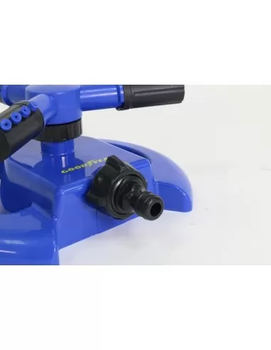 2 - Irrigatore da giardino 3 braccia raggio d'azione fino a 13,5 m GOODYEAR gy10053