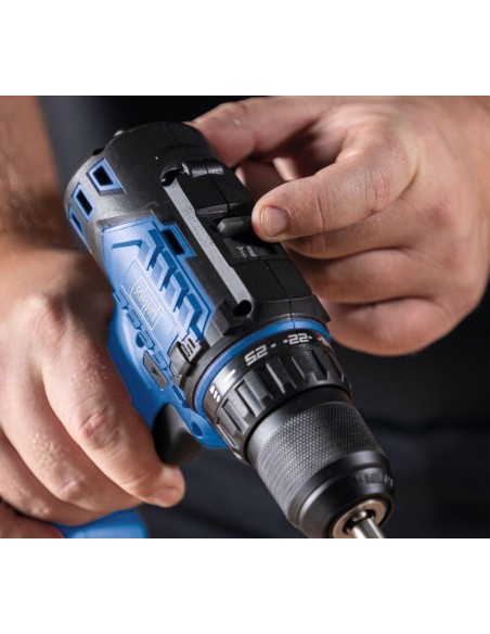 Trapano avvitatore brushless 20v senza batteria ixes Scheppach bc-dd60-x