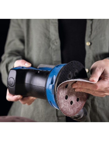 Levigatrice orbitale 20v diametro 125mm senza batteria ixes Scheppach c-obs125-x