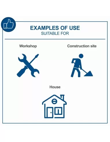 7 - Levigatrice orbitale 20v diametro 125mm senza batteria ixes Scheppach c-obs125-x