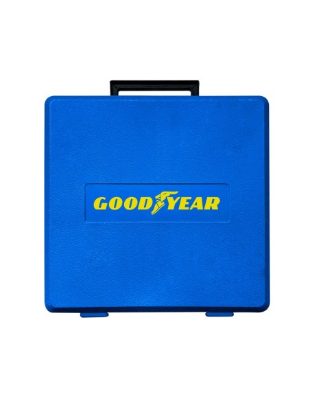 2 - Kit avvitatore impulsi 1/2" pistola pneumatica aria compressa con 10 bussole GOODYEAR gy17atk