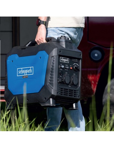 Generatore di corrente inverter portatile 3500w Scheppach sg3500i