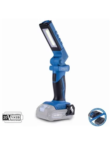 1 - Lampada da lavoro a led 300 lumen 20v senza batteria ixes Scheppach c-wl20-x