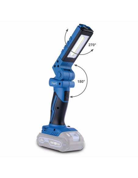 Lampada da lavoro a led 300 lumen 20v senza batteria ixes Scheppach c-wl20-x
