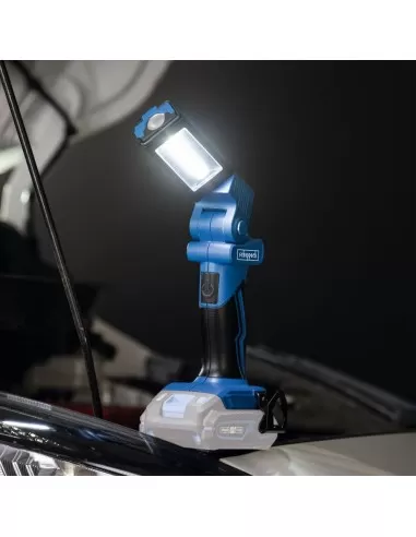 3 - Lampada da lavoro a led 300 lumen 20v senza batteria ixes Scheppach c-wl20-x