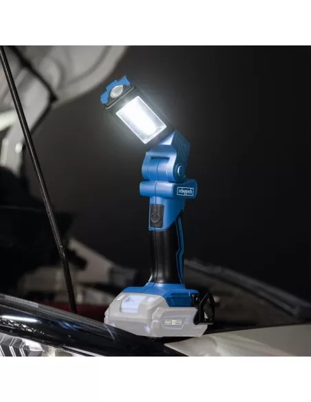 3 - Lampada da lavoro a led 300 lumen 20v senza batteria ixes Scheppach c-wl20-x
