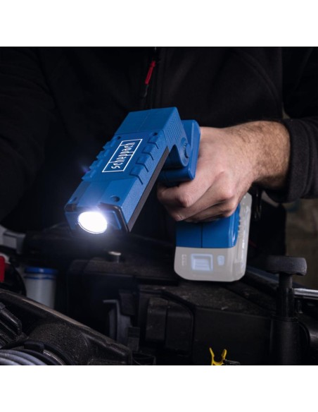 Lampada da lavoro a led 300 lumen 20v senza batteria ixes Scheppach c-wl20-x