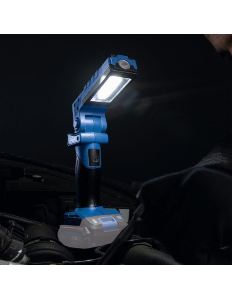 Lampada da lavoro a led 300 lumen 20v senza batteria ixes Scheppach c-wl20-x