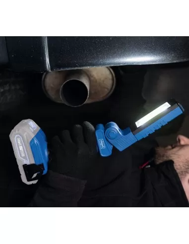 6 - Lampada da lavoro a led 300 lumen 20v senza batteria ixes Scheppach c-wl20-x