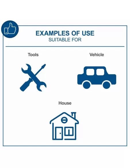 8 - Lampada da lavoro a led 300 lumen 20v senza batteria ixes Scheppach c-wl20-x