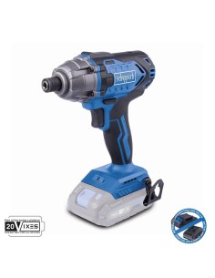Avvitatore a impulsi 1/4 20v senza batteria ixes Scheppach c-id180-x
