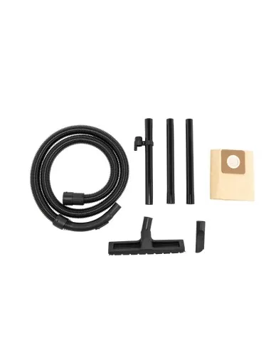 2 - Bidone aspiratutto e aspiraliquidi in inox 30lt Scheppach nts30v2