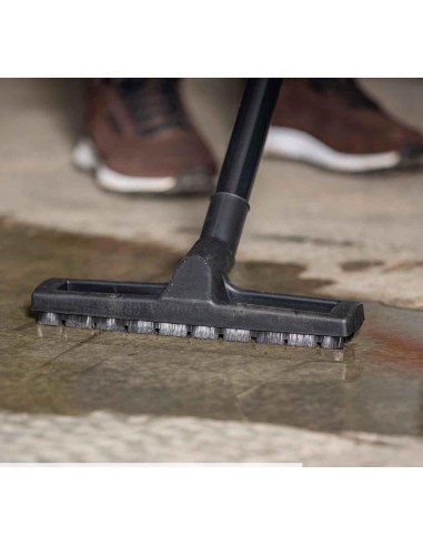 Bidone aspiratutto e aspiraliquidi in inox 30lt Scheppach nts30v2