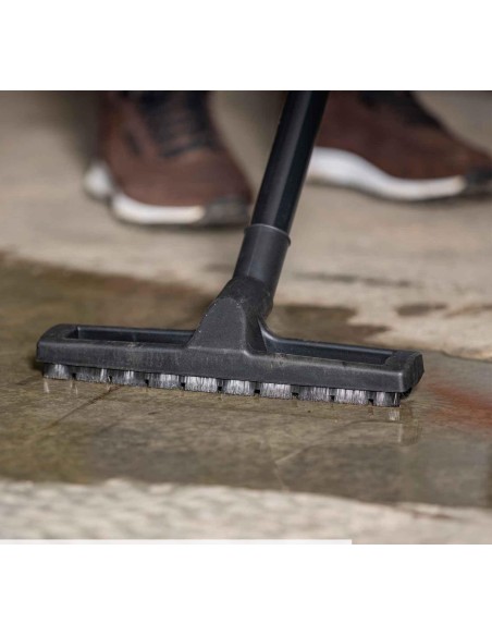 Bidone aspiratutto e aspiraliquidi in inox 30lt Scheppach nts30v2