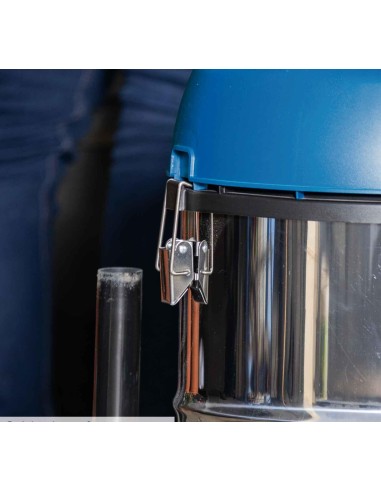 Bidone aspiratutto e aspiraliquidi in inox 30lt Scheppach nts30v2