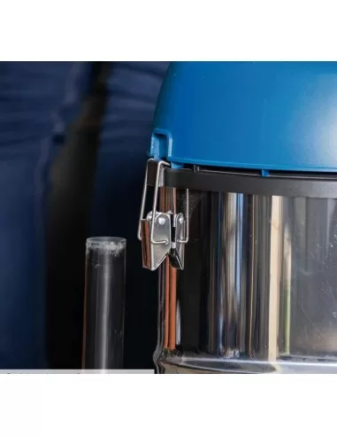 4 - Bidone aspiratutto e aspiraliquidi in inox 30lt Scheppach nts30v2