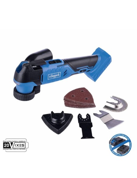Utensile multifunzione 20v senza batteria ixes Scheppach c-mt40-x