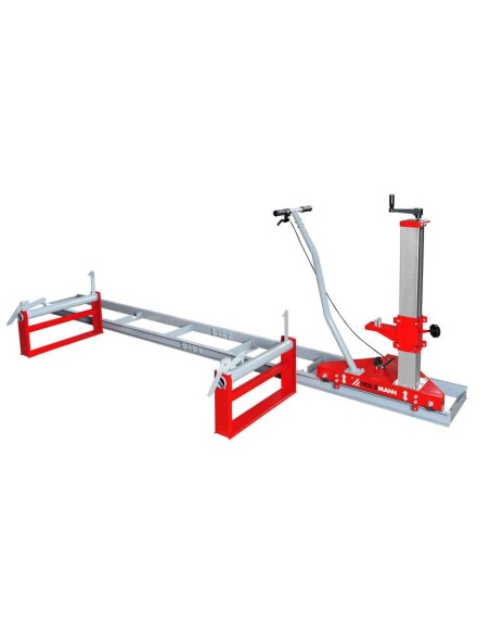 Segheria a catena portatile guida per motosega supporto mobile  holzmann mobas2