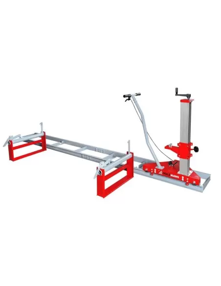 Segheria a catena portatile guida per motosega supporto mobile  holzmann mobas2