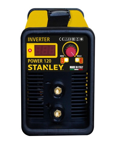 Saldatrice inverter 100Ah mma con accessori STANLEY POWER 120