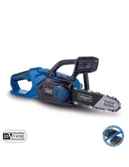 Motosega 20v lama da 25.4cm senza batteria ixes Scheppach c-cs254-x