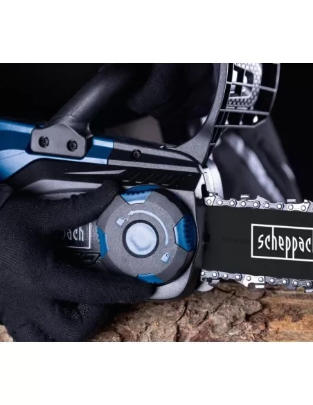 Motosega 20v lama da 25.4cm senza batteria ixes Scheppach c-cs254-x