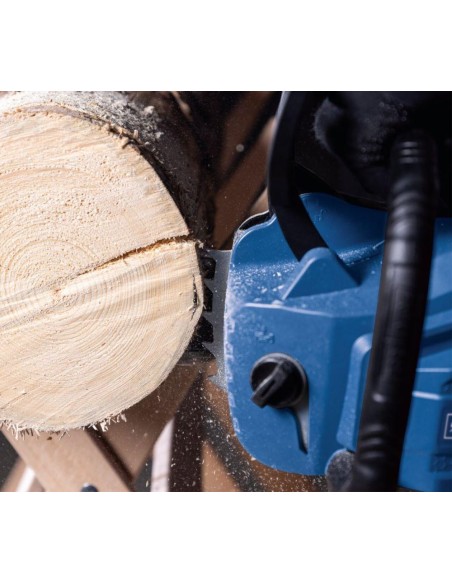 Motosega brushless 2x20v lama 33.5cm senza batteria ixes Scheppach bc-cs355duo-x