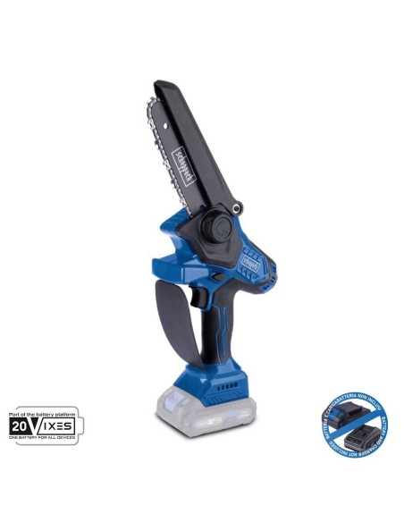 Potatore sega brushless 20v barra 153mm senza batteria ixes Scheppach bc-ps150-x Potatore sega brushless 20v barra 153mm senza batteria ixes Scheppach bc-ps150-x