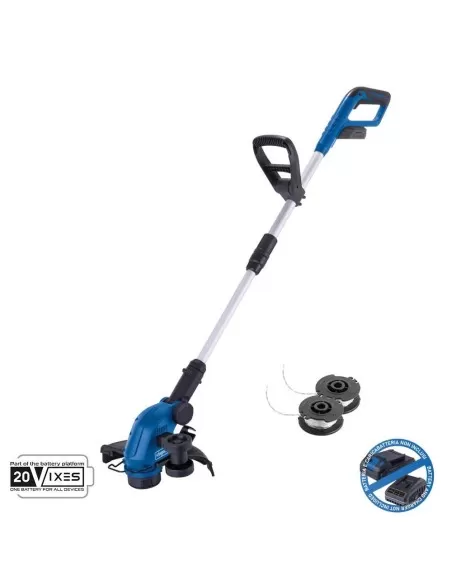 Tagliabordi 20v asta guida telescopica senza batteria ixes Scheppach c-lt300-x