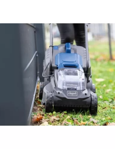 3 - Rasaerba 3in1 brushless 20v Scheppach bc-mp320-x 32cm senza batteria ixes