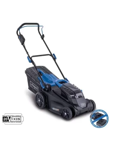 1 - Rasaerba 4in1 brushless 2x20v Scheppach bc-mp380-x 38cm senza batteria ixes