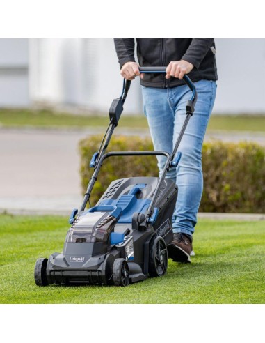 Rasaerba 4in1 brushless 2x20v Scheppach bc-mp380-x 38cm senza batteria ixes