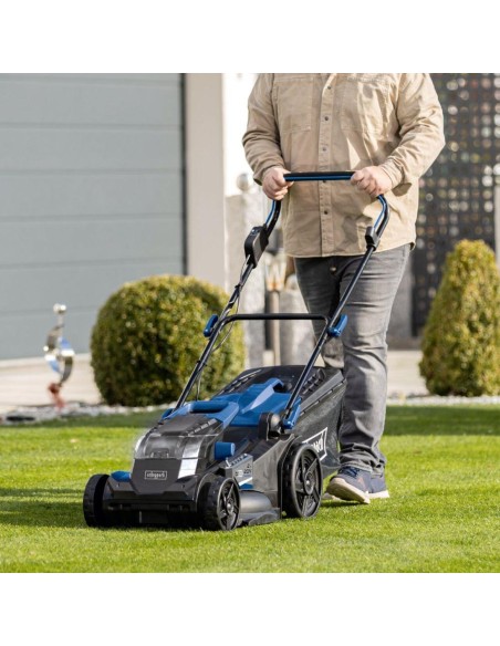 Rasaerba 4in1 brushless 2x20v Scheppach bc-mp430-x 43cm senza batteria ixes