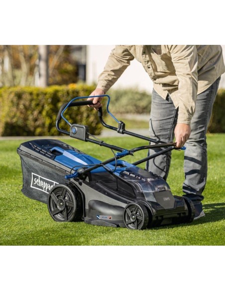 Rasaerba 4in1 brushless 2x20v Scheppach bc-mp430-x 43cm senza batteria ixes